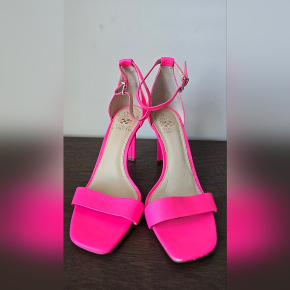 Vince Camuto Hot Pink Heels - Picture 3 of 9